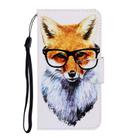 For OPPO A1k 3D Colored Drawing Horizontal Flip PU Leather Case with Holder & Card Slots & Wallet(Fox) - 2