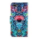 For OPPO A1k 3D Colored Drawing Horizontal Flip PU Leather Case with Holder & Card Slots & Wallet(Mandala) - 3