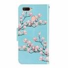 For OPPO A7 / A5s 3D Colored Drawing Horizontal Flip PU Leather Case with Holder & Card Slots & Wallet(Magnolia) - 3