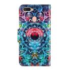 For OPPO A7 / A5s 3D Colored Drawing Horizontal Flip PU Leather Case with Holder & Card Slots & Wallet(Mandala) - 3