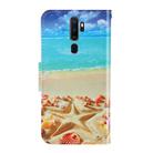 For OPPO A9(2020) / A5(2020) 3D Colored Drawing Horizontal Flip PU Leather Case with Holder & Card Slots & Wallet(Pentagram) - 3