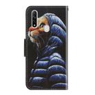 For OPPO A31 / A8 3D Colored Drawing Horizontal Flip PU Leather Case with Holder & Card Slots & Wallet(Down Jacket Cat) - 3