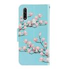 For OPPO A31 / A8 3D Colored Drawing Horizontal Flip PU Leather Case with Holder & Card Slots & Wallet(Magnolia) - 3