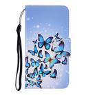 For OPPO A31 / A8 3D Colored Drawing Horizontal Flip PU Leather Case with Holder & Card Slots & Wallet(Multiple Butterflies) - 2