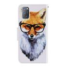 For OPPO A92 / A72 / A52 3D Colored Drawing Horizontal Flip PU Leather Case with Holder & Card Slots & Wallet(Fox) - 3