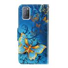 For OPPO A92 / A72 / A52 3D Colored Drawing Horizontal Flip PU Leather Case with Holder & Card Slots & Wallet(Jade Butterfly) - 2