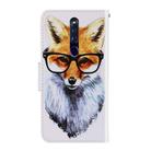 For OPPO F11 Pro 3D Colored Drawing Horizontal Flip PU Leather Case with Holder & Card Slots & Wallet(Fox) - 3