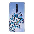 For OPPO F11 Pro 3D Colored Drawing Horizontal Flip PU Leather Case with Holder & Card Slots & Wallet(Multiple Butterflies) - 3