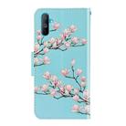 For OPPO Realme C3 3D Colored Drawing Horizontal Flip PU Leather Case with Holder & Card Slots & Wallet(Magnolia) - 3