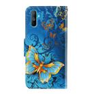 For OPPO Realme C3 3D Colored Drawing Horizontal Flip PU Leather Case with Holder & Card Slots & Wallet(Jade Butterfly) - 3