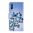 For OPPO Realme C3 3D Colored Drawing Horizontal Flip PU Leather Case with Holder & Card Slots & Wallet(Multiple Butterflies) - 3