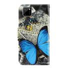 For OPPO Realme C11 3D Colored Drawing Horizontal Flip PU Leather Case with Holder & Card Slots & Wallet(A Butterfly) - 3