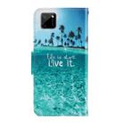 For OPPO Realme C11 3D Colored Drawing Horizontal Flip PU Leather Case with Holder & Card Slots & Wallet(Coconut Tree) - 3