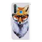 For OPPO Realme 5 Pro 3D Colored Drawing Horizontal Flip PU Leather Case with Holder & Card Slots & Wallet(Fox) - 3
