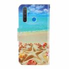 For OPPO Realme 5 / 5i / 6i 3D Colored Drawing Horizontal Flip PU Leather Case with Holder & Card Slots & Wallet(Pentagram) - 3