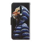 For OPPO Reno 2F 3D Colored Drawing Horizontal Flip PU Leather Case with Holder & Card Slots & Wallet(Down Jacket Cat) - 3