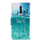 For OPPO Reno 2F 3D Colored Drawing Horizontal Flip PU Leather Case with Holder & Card Slots & Wallet(Coconut Tree) - 3