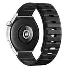 22mm Universal Magnetic Silicone Watch Band(Black) - 2