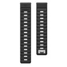 22mm Universal Magnetic Silicone Watch Band(Black) - 3