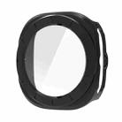 For Samsung Galaxy Watch Ultra 47mm Tempered Glass Film Integrated PC Watch Protective Case(Black) - 1