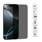 For iPhone 16 Pro High Transparency Full Cover Anti-spy Tempered Glass Film - 3