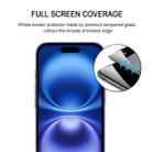 For iPhone 16 25pcs Full Glue Screen Tempered Glass Film - 3