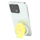 Magnetic Fish Folding Airbag Phone Holder(Yellow) - 1