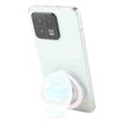 Magnetic Fish Folding Airbag Phone Holder(Transparent Pink) - 1