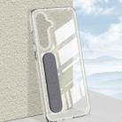 For Samsung Galaxy S24 FE 5G GKK Space Silicone Wristband Phone Case(Gray) - 3