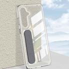 For Samsung Galaxy S24 FE 5G GKK Space Silicone Wristband Phone Case(Black) - 3