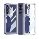 For Samsung Galaxy S24 FE 5G GKK Space Silicone Wristband Phone Case(Blue) - 1
