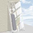 For Samsung Galaxy S25 Ultra 5G GKK Space Silicone Wristband Phone Case(Gray) - 3