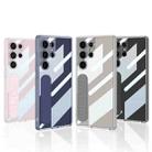 For Samsung Galaxy S25 Ultra 5G GKK Space Silicone Wristband Phone Case(Black) - 2