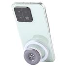 Button Magnetic Air Bag Phone Holder(Grey) - 1