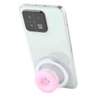 Button Magnetic Air Bag Phone Holder(Pink) - 1