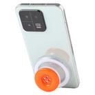 Button Magnetic Air Bag Phone Holder(Orange) - 1