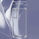 For Samsung Galaxy S21 5G IMAK UX-4 Series Four-corner Shockproof Phone Case(Transparent) - 3