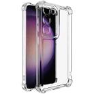 For Samsung Galaxy S23 5G IMAK UX-4 Series Four-corner Shockproof Phone Case(Transparent) - 1