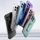 For OnePlus Ace 2 Baking Varnish 360 Rotate Holder No Frame PC Phone Case(Purple) - 2