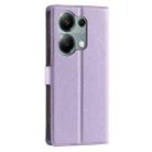 For Xiaomi Poco M6 Pro 4G Voltage Ultra-thin Dot Leather Phone Case(Purple) - 3