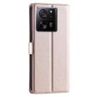 For Xiaomi 13T / 13T Pro Voltage Ultra-thin Dot Leather Phone Case(Rose Gold) - 3