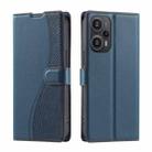 For Xiaomi Poco F5 Voltage Ultra-thin Dot Leather Phone Case(Blue) - 1