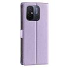 For Xiaomi Poco C55 Voltage Ultra-thin Dot Leather Phone Case(Purple) - 3