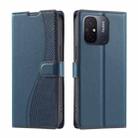For Xiaomi Poco C55 Voltage Ultra-thin Dot Leather Phone Case(Blue) - 1
