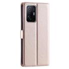 For Xiaomi Mi 11T / 11T Pro Voltage Ultra-thin Dot Leather Phone Case(Rose Gold) - 3