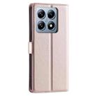 For Xiaomi 14T Voltage Ultra-thin Dot Leather Phone Case(Rose Gold) - 3