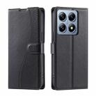 For Xiaomi 14T Voltage Ultra-thin Dot Leather Phone Case(Black) - 1