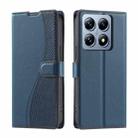 For Xiaomi 14T Voltage Ultra-thin Dot Leather Phone Case(Blue) - 1