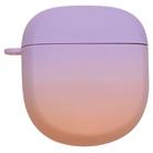 For Bose QuietComfort Earbuds II / Ultra Gradient PC Frosted Earphone Protective Case(Purple Pink) - 1