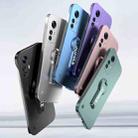 For Xiaomi 12 Pro Baking Varnish 360 Rotate Holder No Frame PC Phone Case(Silver) - 2